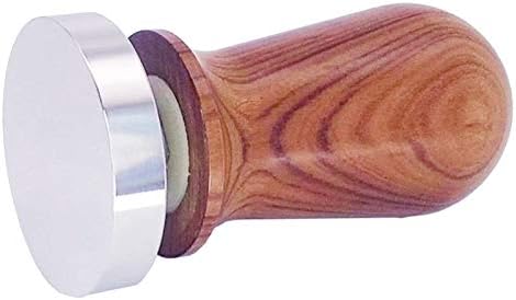 Coffee Tamper with Stainless Steel Base & Solid Wood Handle, Calibrated Tamper Coffee Press Tool-51mm - Image 2