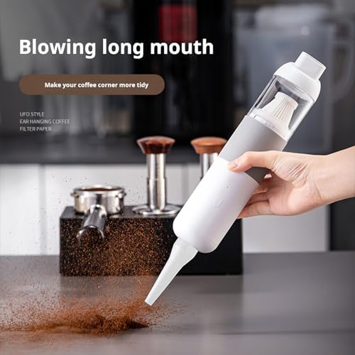 Handheld Computer Vacuum Cordless, 6000pa Compressed for Electronics, Strong Suction & Blowing 2 In1 for Car, Home, Desk, Pet Hair, Coffee Grounds - Image 5