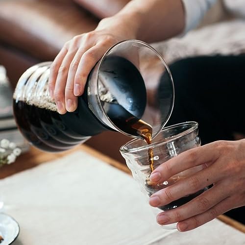 Hario V60 Drip Coffee Decanter, 700ml, Black - Image 6