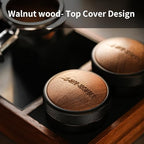 MHW-3BOMBER Espresso Coffee Distributor 51mm, Espresso Distribution Tool with Wooden Lid, Adjustable Height Coffee Leveler with Non-slip for 51mm Portafilters, Espresso Accessories T6095L4 - Image 4