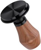 Normcore 53.3mm Espresso Coffee Tamper V4 - Spring Loaded Tamper With Titanium PVD Coating Ripple Base -15lb / 25lb / 30lbs Replacement Springs, Genuine American Walnut Handle by NORMCORECOFFEETOOLS