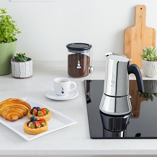 Bialetti - New Venus Induction, Stovetop Coffee Maker, Suitable for all Types of Hobs & Smart Coffee Jar: Made in Glass to Preserve the Aroma of the Coffee - 250g - Image 3