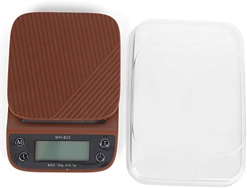 for Kitchen and Coffee Applications - Digital Electronic Weighing Scale with 3000g Capacity, 0.1g Resolution, Integrated Timer and Countdown Functions, WH B25 Model, Household by Unknown