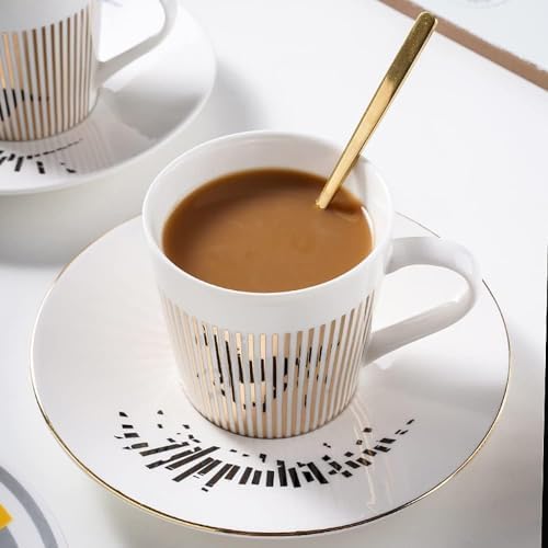 Mirror Cups and Saucers, Mirror Reflection coffee mug (M-Horse) by Baroflone