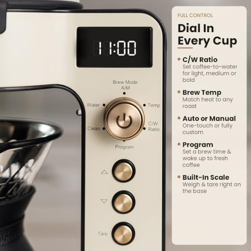 PrecisionPour Automatic Pour-Over Coffee Machine - 1 L Water Tank Capacity - Indigo Reverie - Image 3