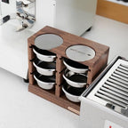 watchget 58mm Espresso Filter Basket Stand Portafilter Basket Holder Rack - Image 6