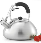 Creative Home Savanah 3 Qt Stainless Steel Whistling Tea Kettle - brushed finish by CreativeHome