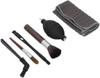 6-Piece Coffee Machine Brush Set with Wooden and Nylon Brushes, Towel, Air Blower for Coffee Maker and Grinder - Image 6
