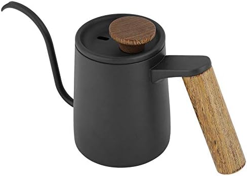 GOWENIC 350ml Gooseneck Spout Kettle, Stainless Steel Drip Coffee Pot - Image 2