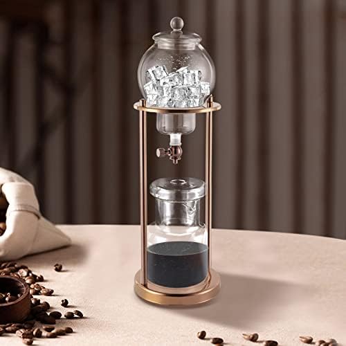 Cold Brew Coffee Maker, Iced Coffee Cold Brew Drip Tower, 20.29oz Capacity and Built-In Filter, Precise Drip Control, for Home, Gatherings, Office, Cafe by Unknown