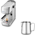 CASABREWS Professional Espresso Maker Cappuccino Machine with Steam Milk Frother Milk Frothing Pitcher by CASABREWS