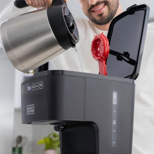 BLACK+DECKER CaféCraft 12-Cup Thermal Coffee Maker Hot & Iced, Programmable - Image 3
