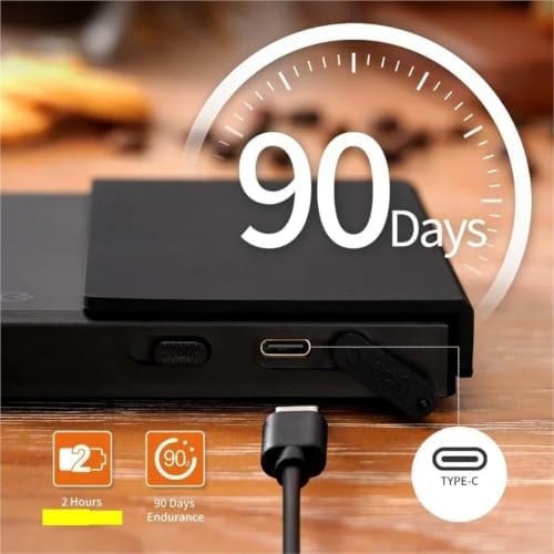 Professional Coffee Scale with Timer 0.1g for Pour Over Drip Coffee, 3 Modes Barista Scale for Kitchen Baking & Weighing (Compatible with Standard Coffee Makers)(Black) - Image 2