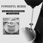 Electric Milkshake Mixer Maker Classic Milkshake Machine 2 Speed Automatic Milk Shake Mixer Stainless Steel Drink Mixer with Mixing Cup Frappe Mixer Protein Shaker for Cafes/Shakes/Bars - Image 2
