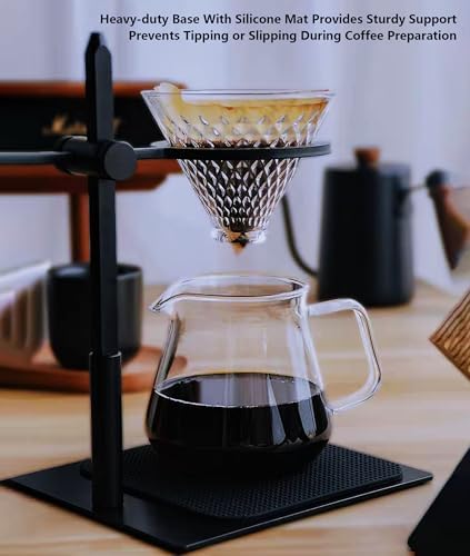 Pour Over Coffee Station Coffee Dripper Stand Stainless Steel - Image 3