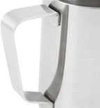 Milk Frothing Pitcher 66-Ounce 2000 ml Extra Large Milk Pitcher Stainless Steel Milk Steaming Frothing Pitchers for Espresso Machines Milk Frother Latte Art (Set of 6) 2 Quart - Image 3