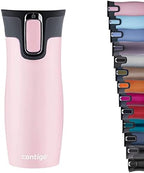 Contigo West Loop Autoseal Travel Mug, Stainless Steel Thermal Mug, Vacuum Flask, Leakproof Tumbler, Coffee Mug with BPA-Free Easy-Clean Lid by Contigo