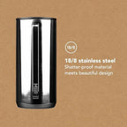 MiiR New Standard French Press - 33oz Stainless Steel Insulated French Press Coffee Maker - Image 4