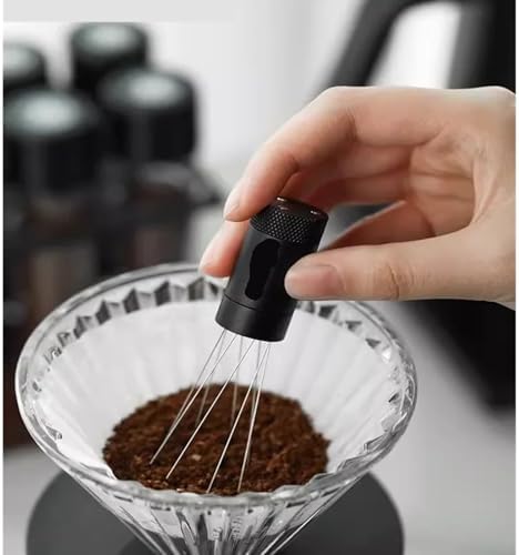 Coffee Stirrer Needle, Adjustable To Disperse Coffee Powder, WDT Stirring With Magnetic Stand, Barista Accessori - Image 4