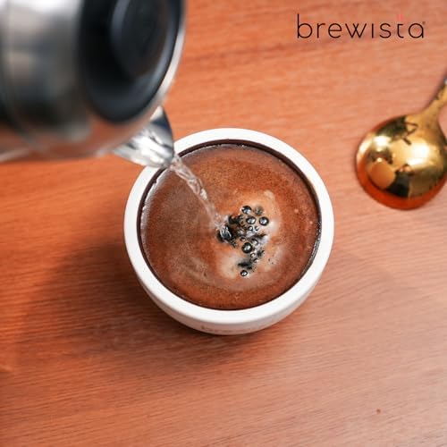 Brewista V-Spout Electric Kettle, Large 1.7 Liter Capacity For Pour Over Coffee, Smart Digital Heating Element, Perfect for Cupping, Stainless Steel - Image 3