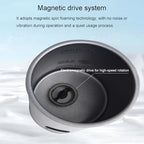 Milk Foam Machine, Magnetic Drive, Efficient Whipping, 304 Stainless Steel Inner Tank, 360-degree Rotating Base, Three-dimensional Vortex Foaming, Enjoy Fine Milk Foam with Ease - Image 4