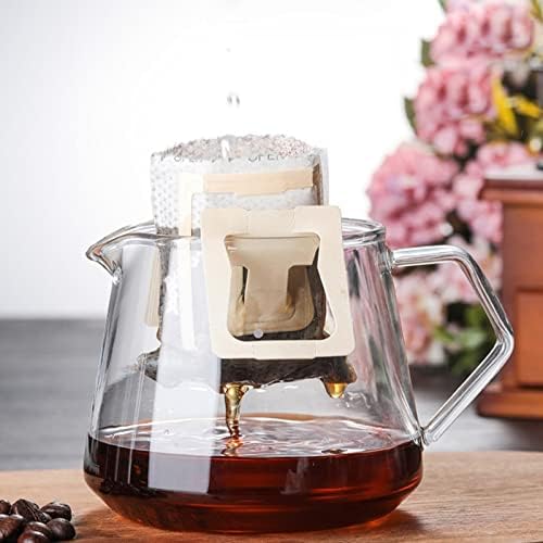 Narrow Spout Coffee Pot Glass Sharing Coffee Pot Coffee Pouring Decanter Home Brewing Cup Handmade Coffee Machine Ice Drip Kettle for Coffee Pour Over Coffee Kettle. - Image 5
