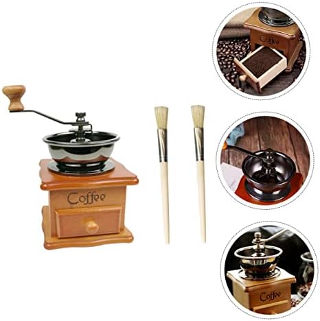 Cabilock Unique Manual Coffee Grinder Inspired Hand Bean Hand Crank Portable Burr Mill Grain Mill Crank Ceramic Core for Coffee Enthusiasts - Image 4