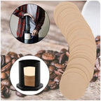 Round Coffee Maker Filters Disposable ，Compatible For Aerobie，Compatible For Aeropress ，Coffee Replacement Paper Filters 2100 Pcs - Image 4