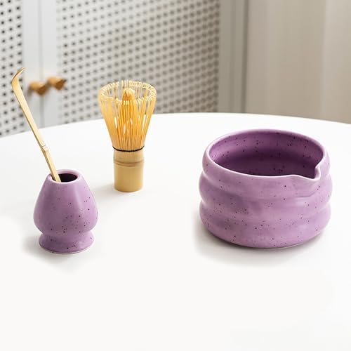 matcha blender set bamboo tea matcha brush tea set matcha bowl with matcha tool by POWLAB