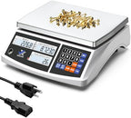 Industrial Counting Scale 40kg/88lb x 1g Precision Bench Scale Digital Inventory Counting Weight Scale for Small Parts and Coins, Electronic Gram Scale with Batteries/AC Power, lb/g/kg/oz by JINXUAN
