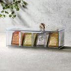 iDesign XL Tea Bag Organizer, Clear, 2-Pack - Image 7