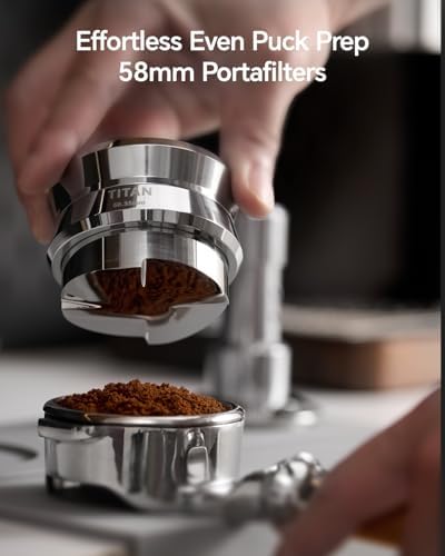 58.35mm Espresso Gravity Distributor Tool, Fully Stainless Steel - Image 3