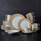 Mikasa Parchment Gold 40 Piece Dinnerware Set, Service for 8 - Image 5