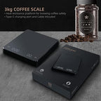 Precision Electronic Scale LED Display Built-in Auto Timer Pour Over Espresso Smart Coffee Scale Kitchen Scales 3kg (Color : Precision Scale) - Image 4