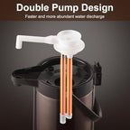 PARACITY Coffee Carafe, 84.5 fl oz/2.5 L Airpot Coffee Dispenser with Pump - Image 4