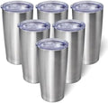 AIANJI 20oz Tumbler with Lid Stainless Steel Tumblers Insulated Mug SS 6P by AIANJI