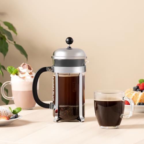 Bodum 12oz Bistro Coffee Mug Single-Wall Tempered Glass, 8 Pack, Clear - Image 6