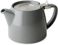 FORLIFE Stump Teapot with SLS Lid and Infuser, 18-Ounce, Gray by Unknown