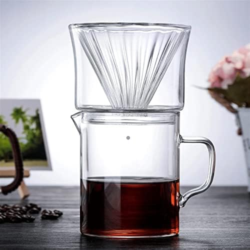 Coffee Filters Glass Coffee Dripper Engine Style Coffee Drip Filter Cup Permanent Pour Over Coffee Make - Image 4