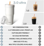 BABLOV GO-PAL 30oz Coffee Tumbler with Straw & Iced To-go Coffee Mug Sleeve - Image 4