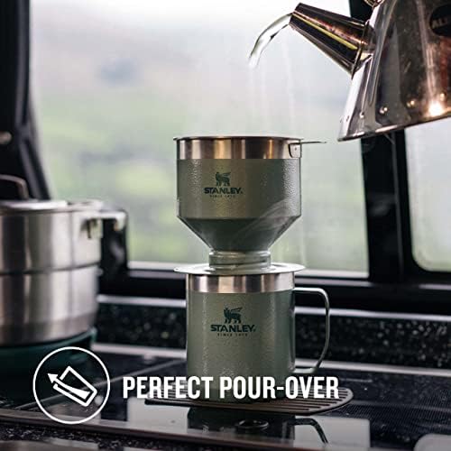 Stanley Perfect Brew Pour Over - Makes 1-6 Cups - Reusable Filter - No Disposable Paper Filters Needed - Compatible with Stanley Bottles - BPA-Free - Easy-clean Stainless Steel & Detachable Filter - Image 5