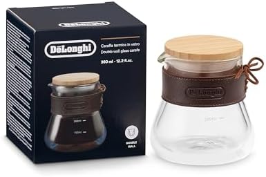 De'Longhi Double wall glass carafe (380ml 13oz) by Unknown