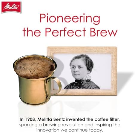 Melitta #2 Cone Coffee Filters, Bamboo, 80 Count (Pack Of 6), 480 Total Filters - Fits all 2-6 Cup Cone Coffee Makers and 1-cup Pour-Over Brewers, Compostable, Tear-Resistant, Made in USA - Image 4