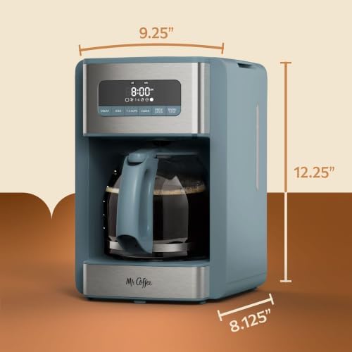 Mr. Coffee® 12 Cup Coffee Maker, Coffee Maker with Decaf Brew and Iced Coffee Brew Settings, Small Batch Setting for 1 to 4 Cups, Reflection - Image 7