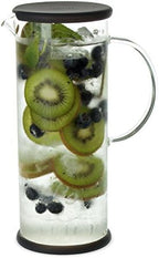 FORLIFE LUCENT Glass Iced Tea Jug with Capsule Infuser, 48-Ounce, Charcoal - Image 5