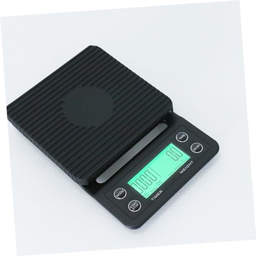 ABOOFAN 5kg Precision Digital Coffee Scale Kitchen Scale Timer Timing Function Alarm for Espresso Black - Image 6