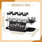 Single Bean Storage Espresso Bean Cellars for Cafe Pantry Shop - Image 2