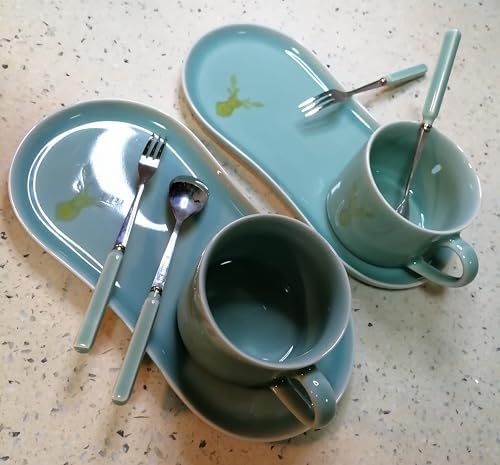 Couple Coffee Set - Porcelain Gift Box - Image 4