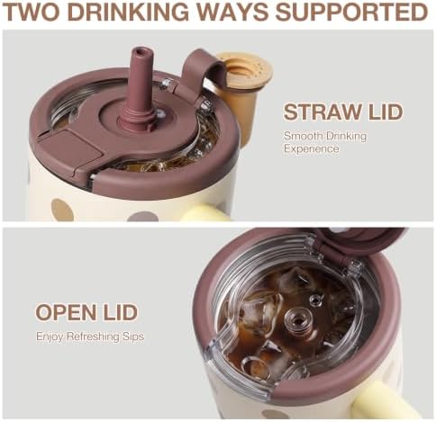 BABLOV Coffee Tumbler with Straw 23oz Insulated Travel Coffee Mugs - Image 6