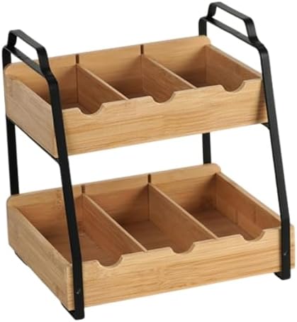 Tea Bag Organizer Versatile Sugar Packet Chest for Pantry Kitchen Countertop - Image 7